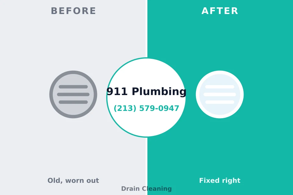 Before and after: plumbing company Tazewell, TN